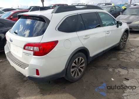 2016 Subaru Outback 2.5I Limited z USA, uszkodzony, nr VIN 4S4BSANC5G3334508